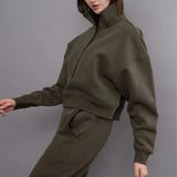 Malta Fleece Mock Neck