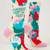 Menopause. What The Fuck? Crew Socks