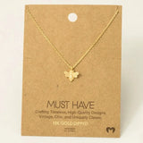 Mini Bee Pendant Necklace