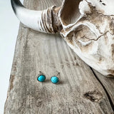 Mini Turquoise Stud Earrings