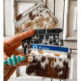 Cowhide Card Holder