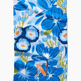 Geometry Monogram Floral Tea Towel
