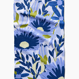 Geometry Monogram Floral Tea Towel