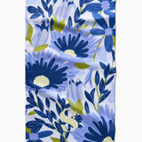 Geometry Monogram Floral Tea Towel