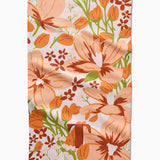 Geometry Monogram Floral Tea Towel