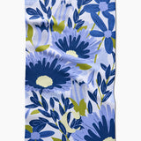 Geometry Monogram Floral Tea Towel