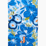 Geometry Monogram Floral Tea Towel