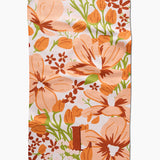 Geometry Monogram Floral Tea Towel