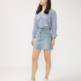 Denim Mini Skirt