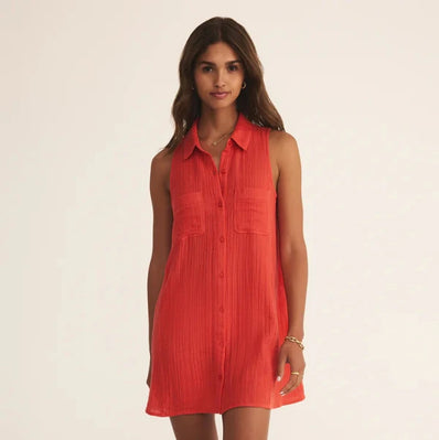 New Light Gauze Mini Dress