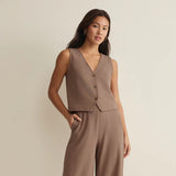 Noelle Textured Tank Top