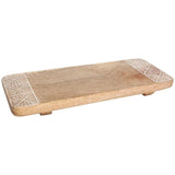 Nosh Mango Wood Rectangle Tray