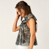 Printed Padma Top