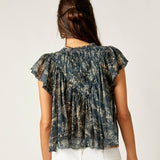 Printed Padma Top