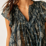 Printed Padma Top