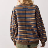 Palm Springs Striped Pullover