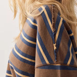 Palm Springs Striped Pullover