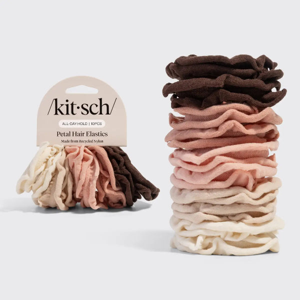 Petal Hair Elastics 10pc Set