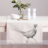 Linen Table Runner - Pheasant