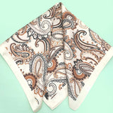 Large Paisley Pink Bandana Scarf