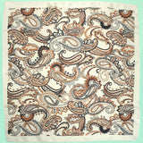 Large Paisley Pink Bandana Scarf
