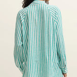 Perfect Linen Striped Top