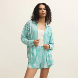 Perfect Linen Striped Top