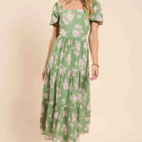 Rainy Days Tiered Maxi Dress