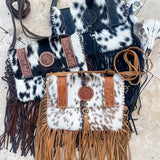 Regina Cowhide Crossbody