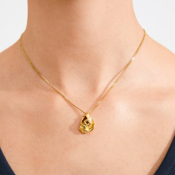 Riyan Rose Pendant Necklace