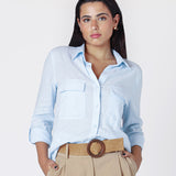 Uma Utility Linen Shirt