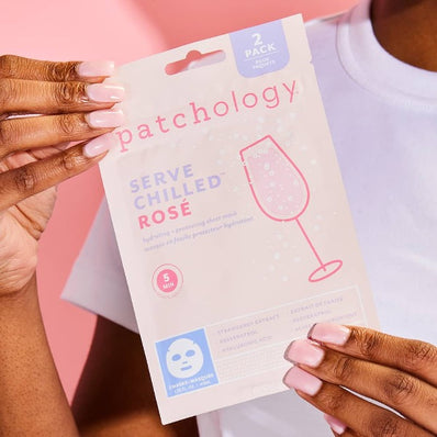 Serve Chilled Rosé Sheet Mask