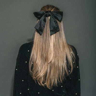 Large Satin Hair Bow