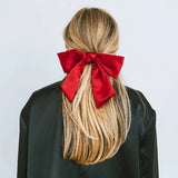 Large Satin Hair Bow
