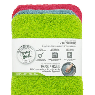 Flat Pot Scrubber