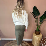 Seraphina Twill Skirt