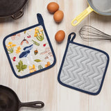 Field Mushrooms Chef Potholder