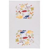 Field Mushrooms Cotton Dishtowel