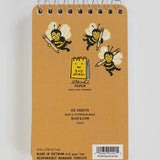 Silly Dumb Shit 3x5 Spiral Notebook