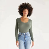 Sirena Rib Long Sleeve Tee