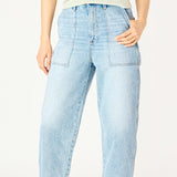 Sisi Straight Leg Ankle Jean