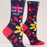 Sisters Are The Shit Crew Socks