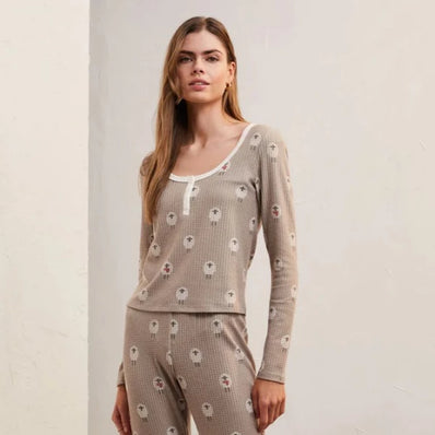 Fireside Sheep Long Sleeve