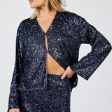 Sky High Sequin Top