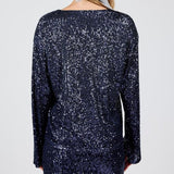 Sky High Sequin Top