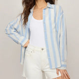 Perfect Striped Button Up