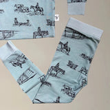 Prairie Cowboy Toddler Sleepwear Set