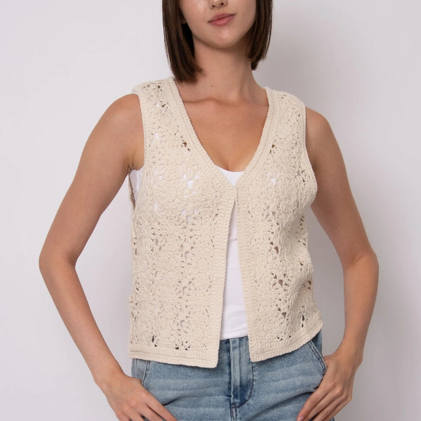 Sloane V-Neck Cardi Vest