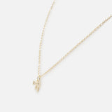 Small Golden Bow Necklace