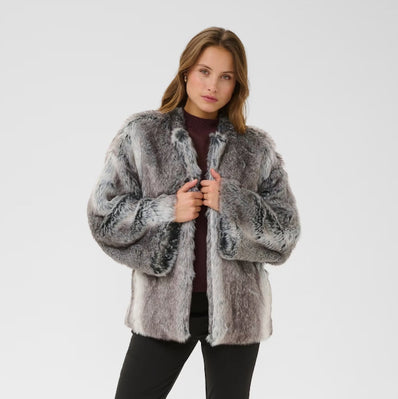 Solana Faux Fur Coat